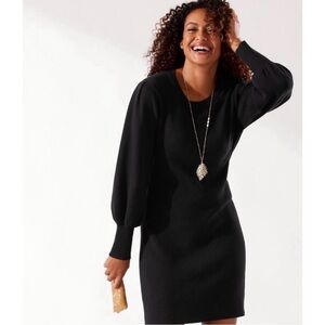 Tommy Bahama Pickford Balloon Sweater Sleeve Dress